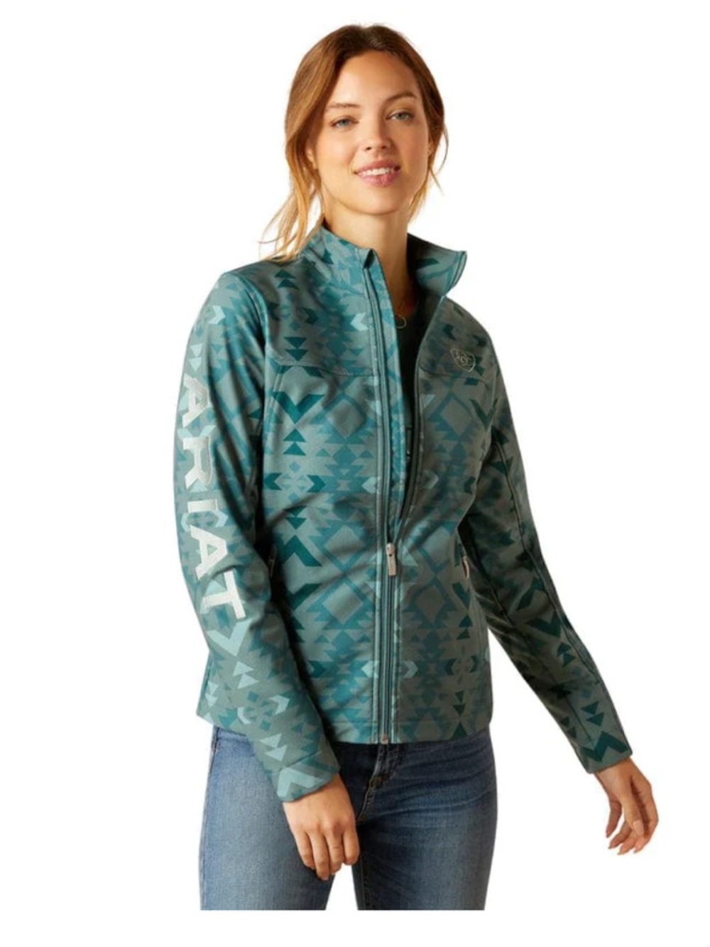 Ariat New team softshell pinewood green women’s jacket. Size XL NWT price firm!